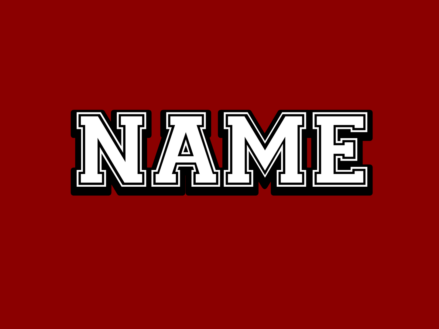 Cheer Knox Jr Redskins Hoodie - Red - Adult and Youth Sizes