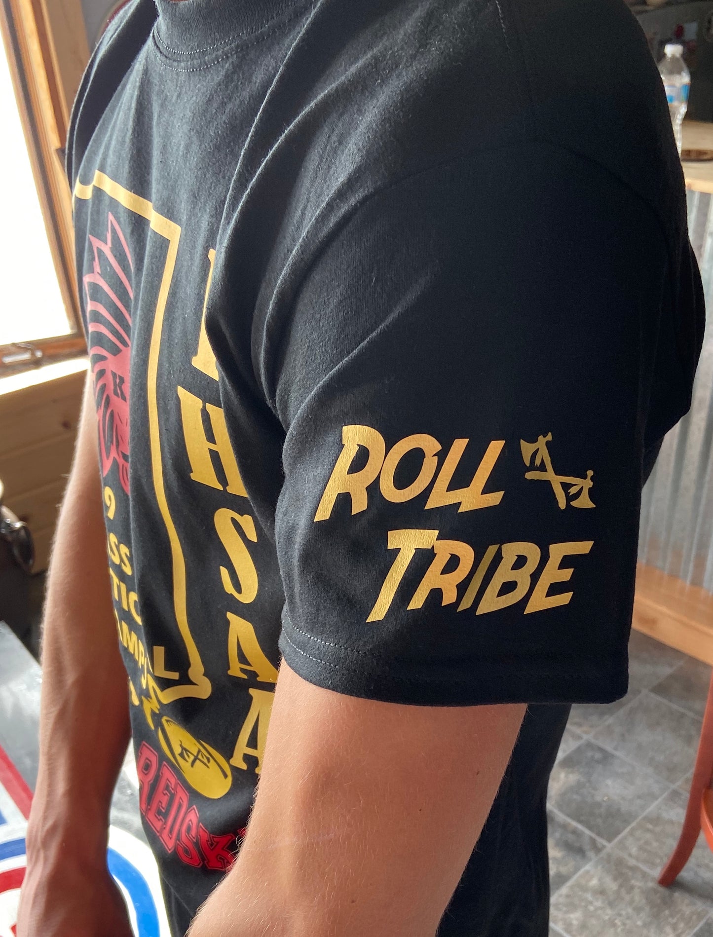CLEARANCE - Knox Redskins Football 2019 3A Sectional Champions Shirt First in School History