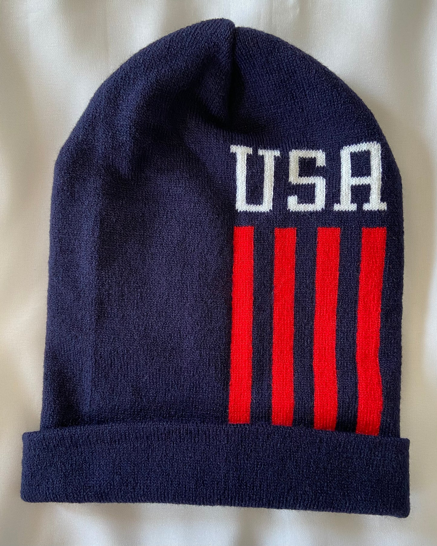 USA Beanies - America Winter Hat- Red White Blue Military Green - 3 styles