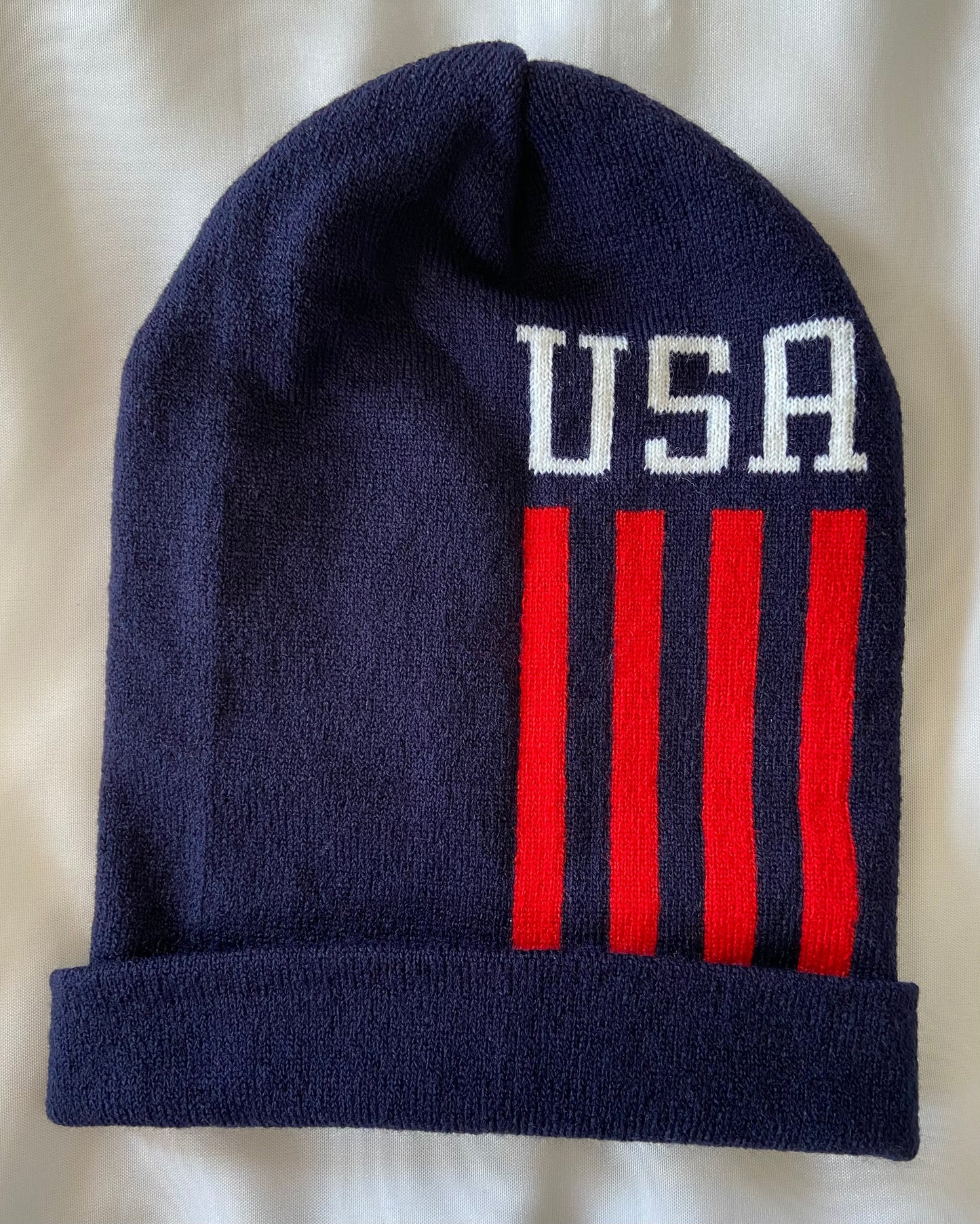 CLEARANCE - USA Red White and Blue Beanie winter hat