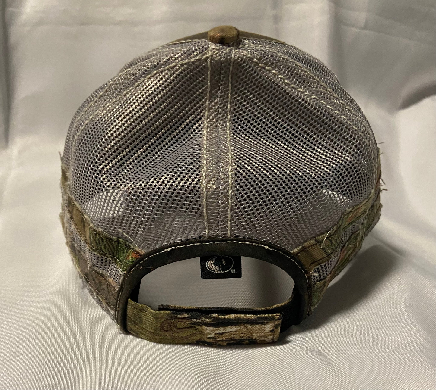 Knox Redskins Embroidered Hat - Frayed Camo Stripes - Adjustable