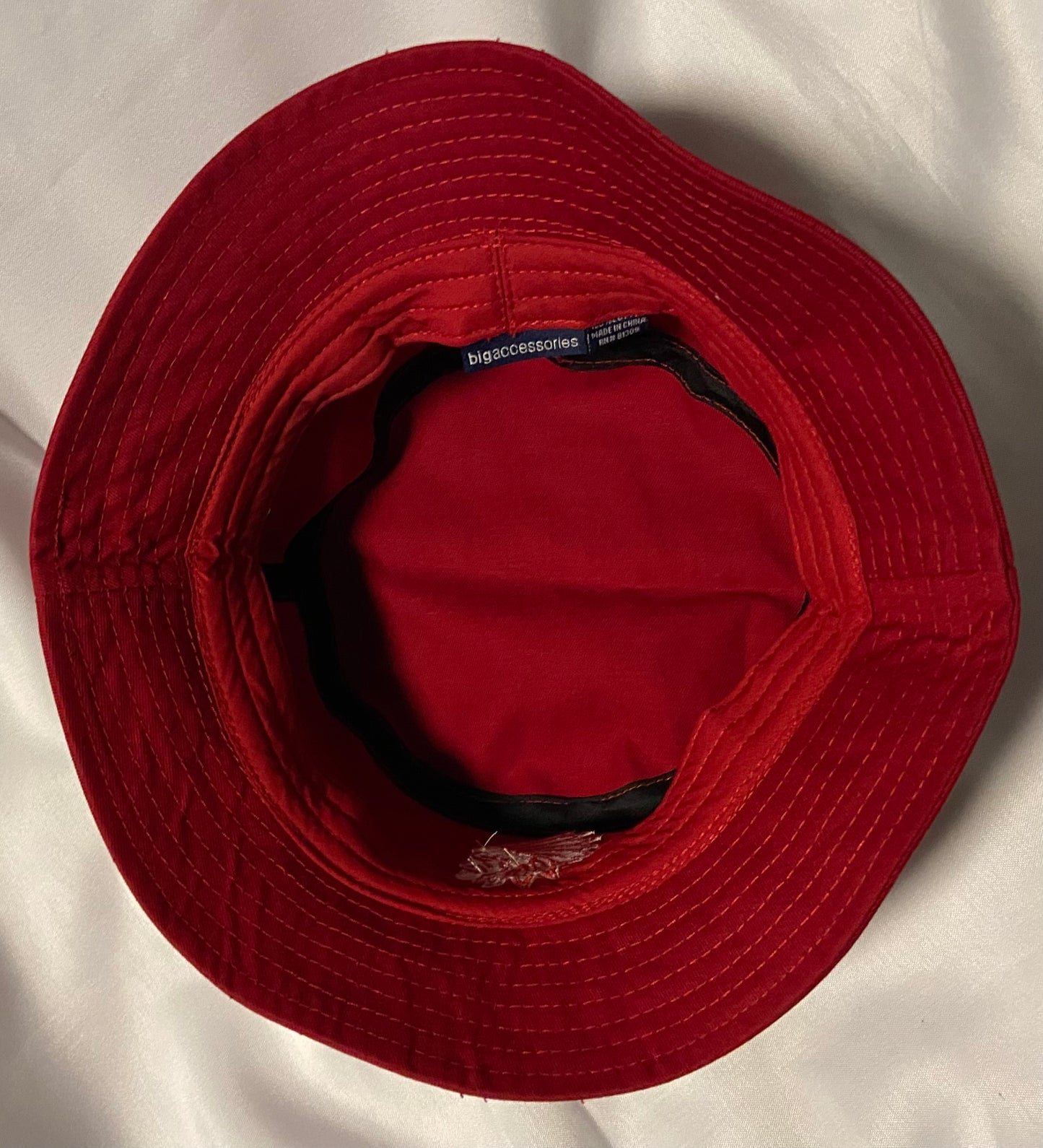 Knox Redskins Embroidered Floppy Hat - Bucket Cap - Red