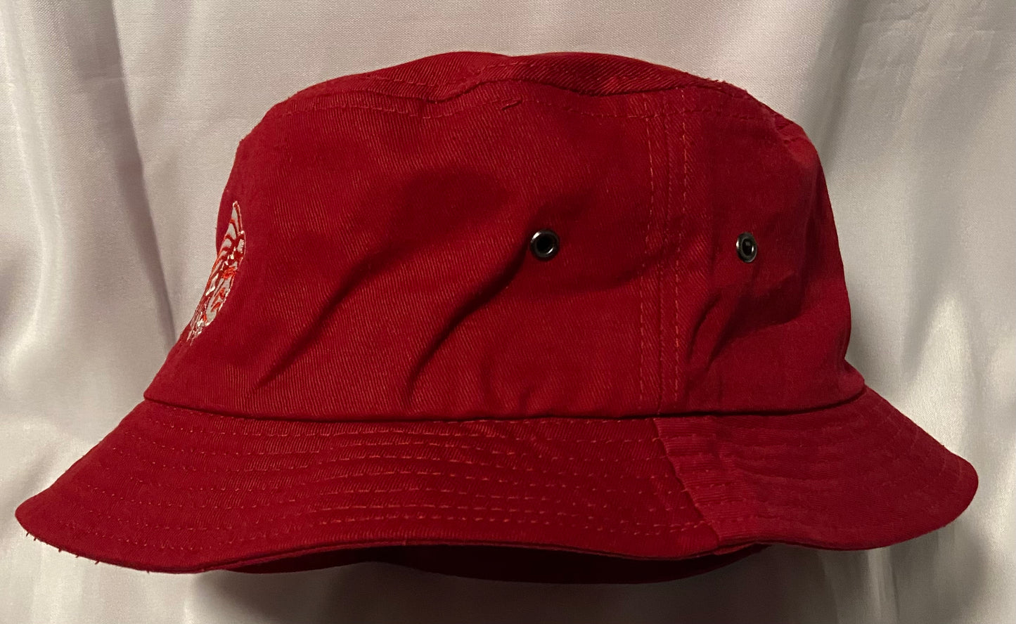 Knox Redskins Embroidered Floppy Hat - Bucket Cap - Red