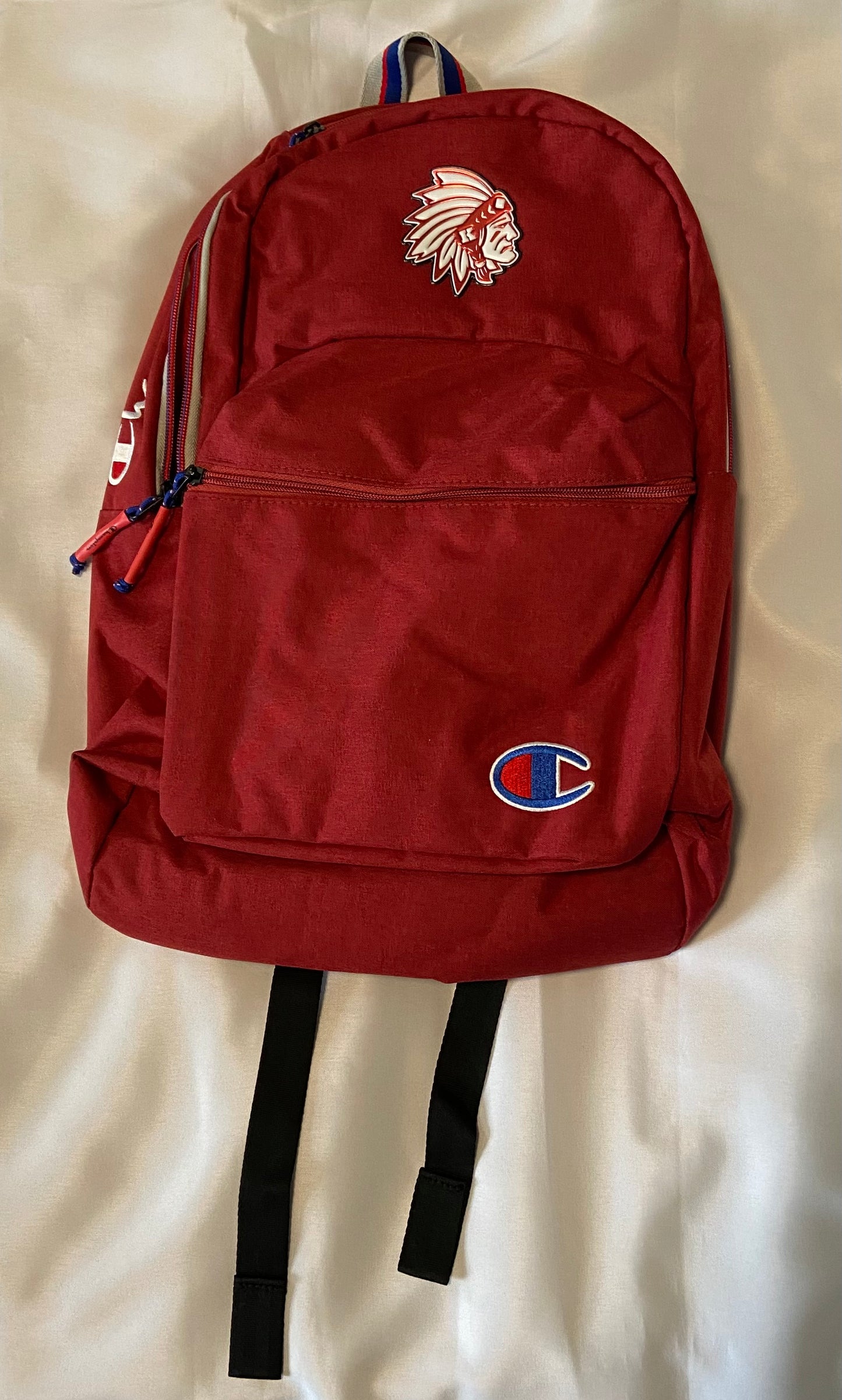 Knox Redskins Champion Laptop Bag Backpack - Padded Sleeve for 15" laptop