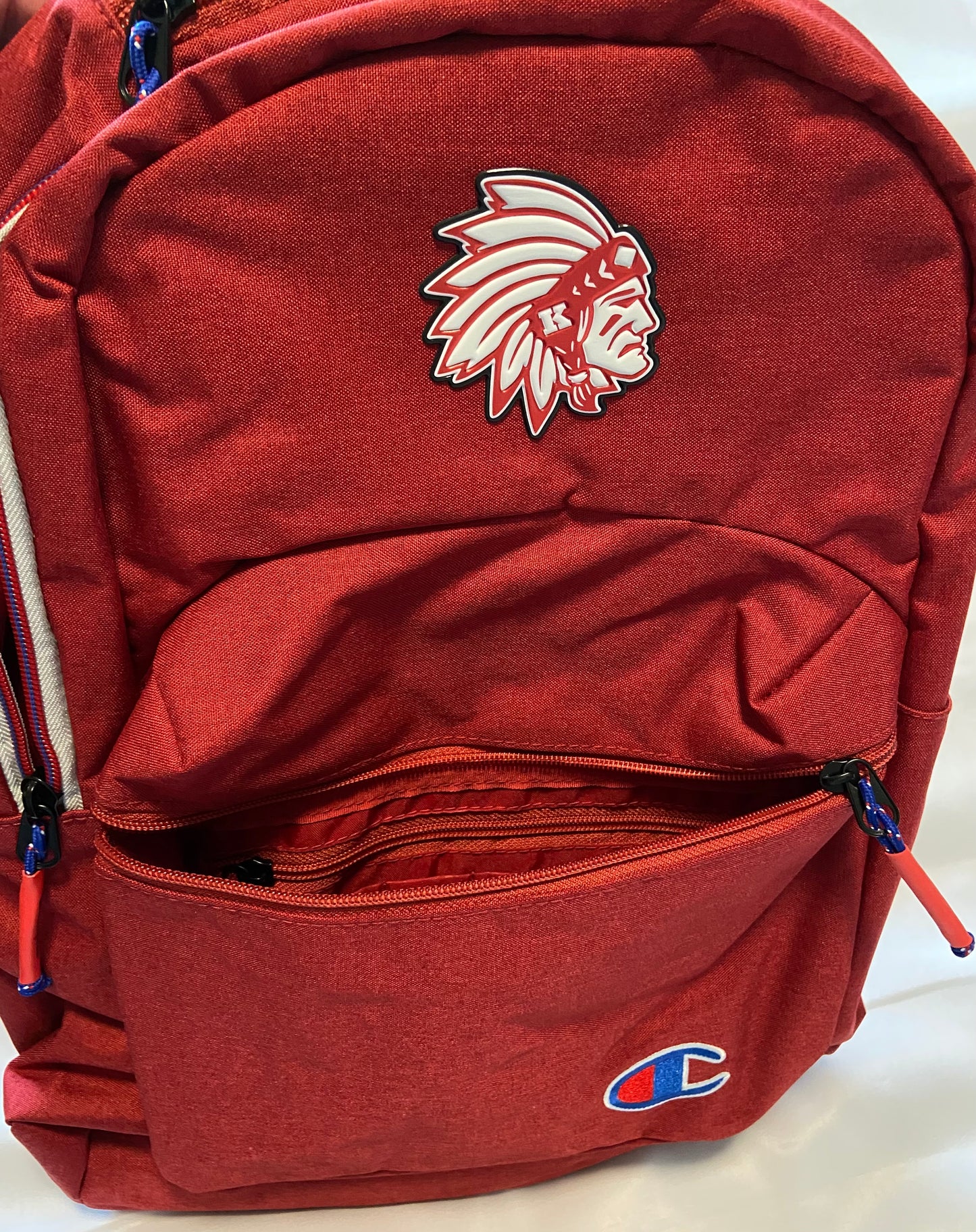 Knox Redskins Champion Laptop Bag Backpack - Padded Sleeve for 15" laptop