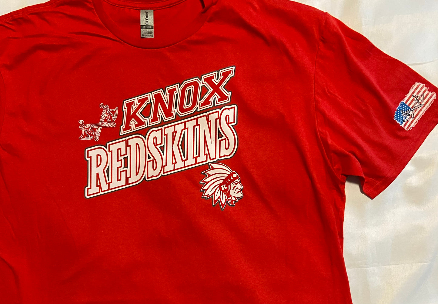Knox Redskins Long Sleeve T-Shirt - 2 Color Options - Kids Sizes too