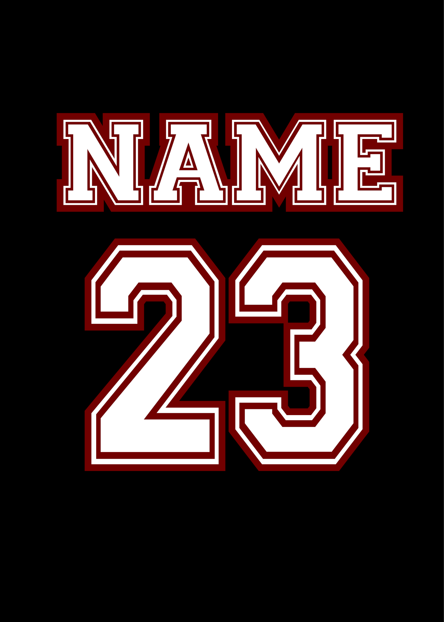 Knox Redskins Baseball T-shirt - Red or Grey - Adult and Youth Sizes - Name/Number Back