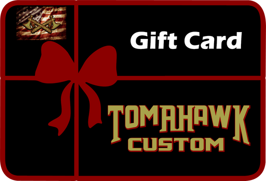 Tomahawk Custom Gift Cards - Gift Certificates