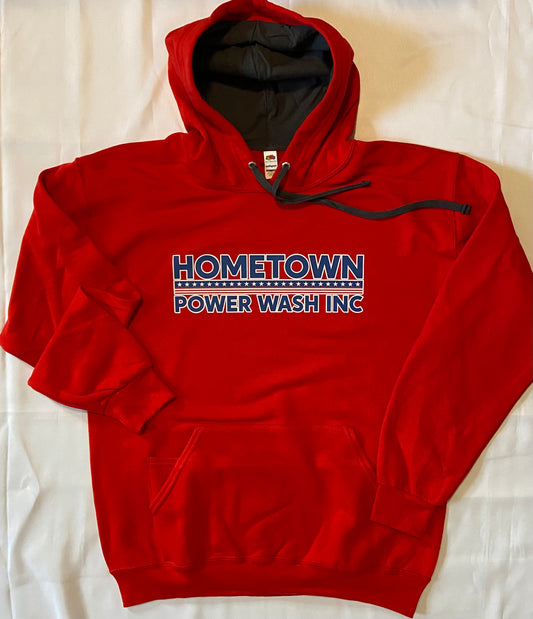 HOMETOWN Power Wash Hoodie Many Sizes and Colors available - Hooded Sweatshirt