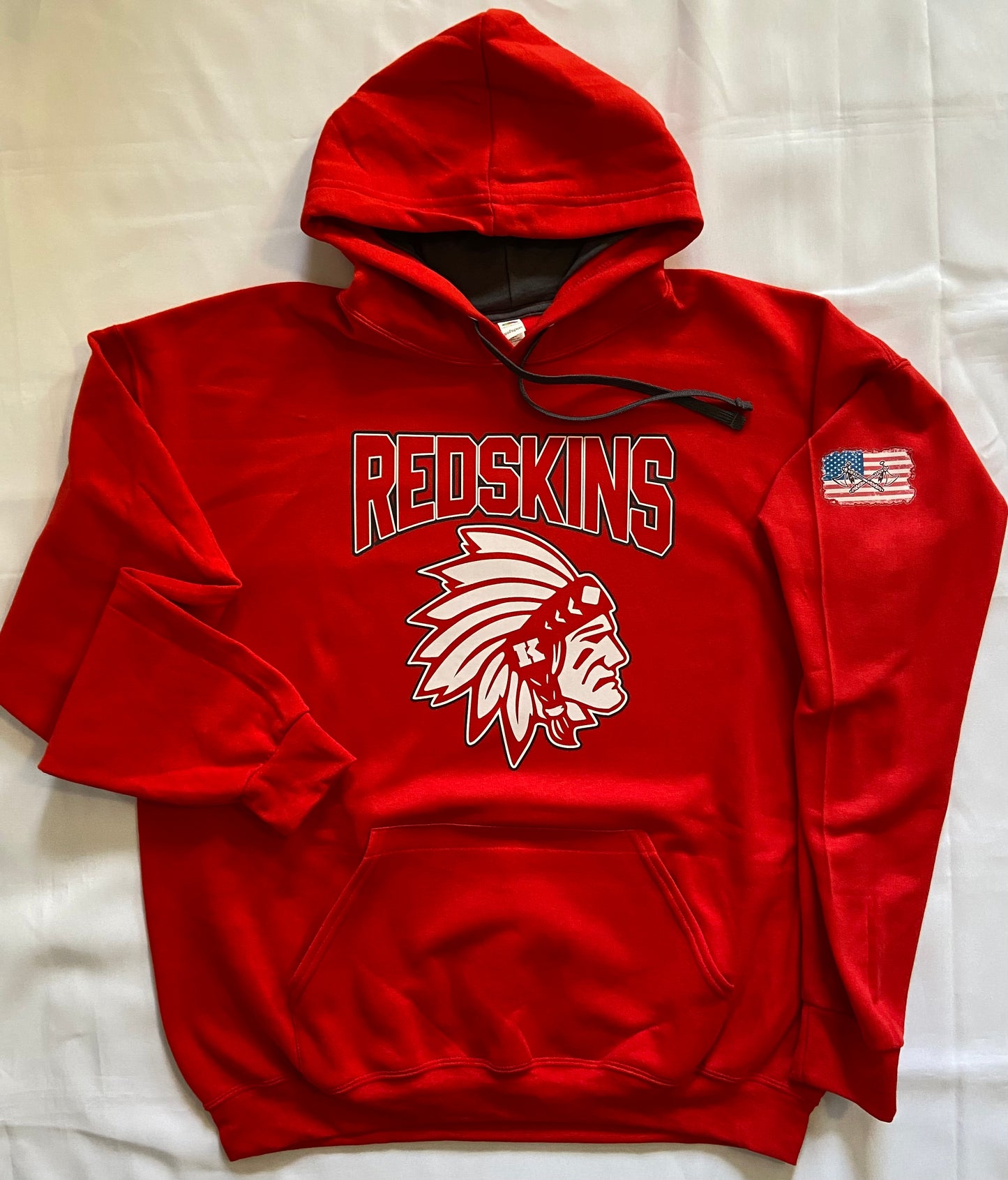 Knox Redskins Hoodie - Adult and Youth Sizes - Add Name to Back