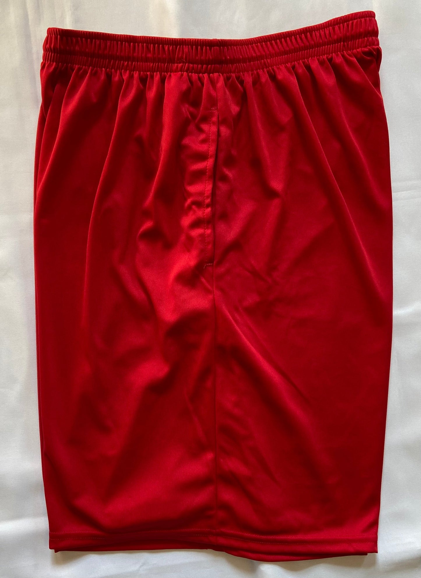 KMS Redskins FOOTBALL Team Shorts with Pockets - Red - Adult and Youth Sizes