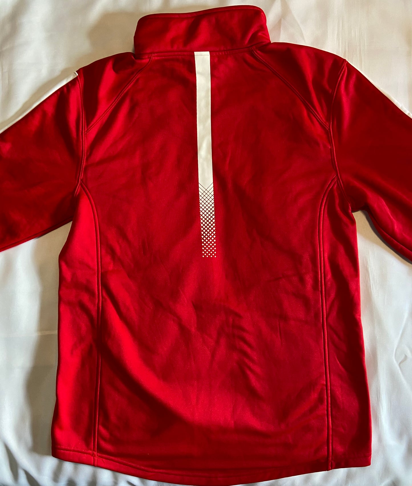 Knox Redskins Fleece Lined Red 1/4 Zip Pullover - Badger Brand - Limited Sizes Available