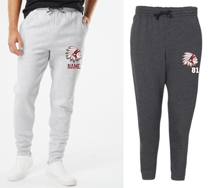 Knox Redskins Joggers - 2 Color Choices - Add Name or Number